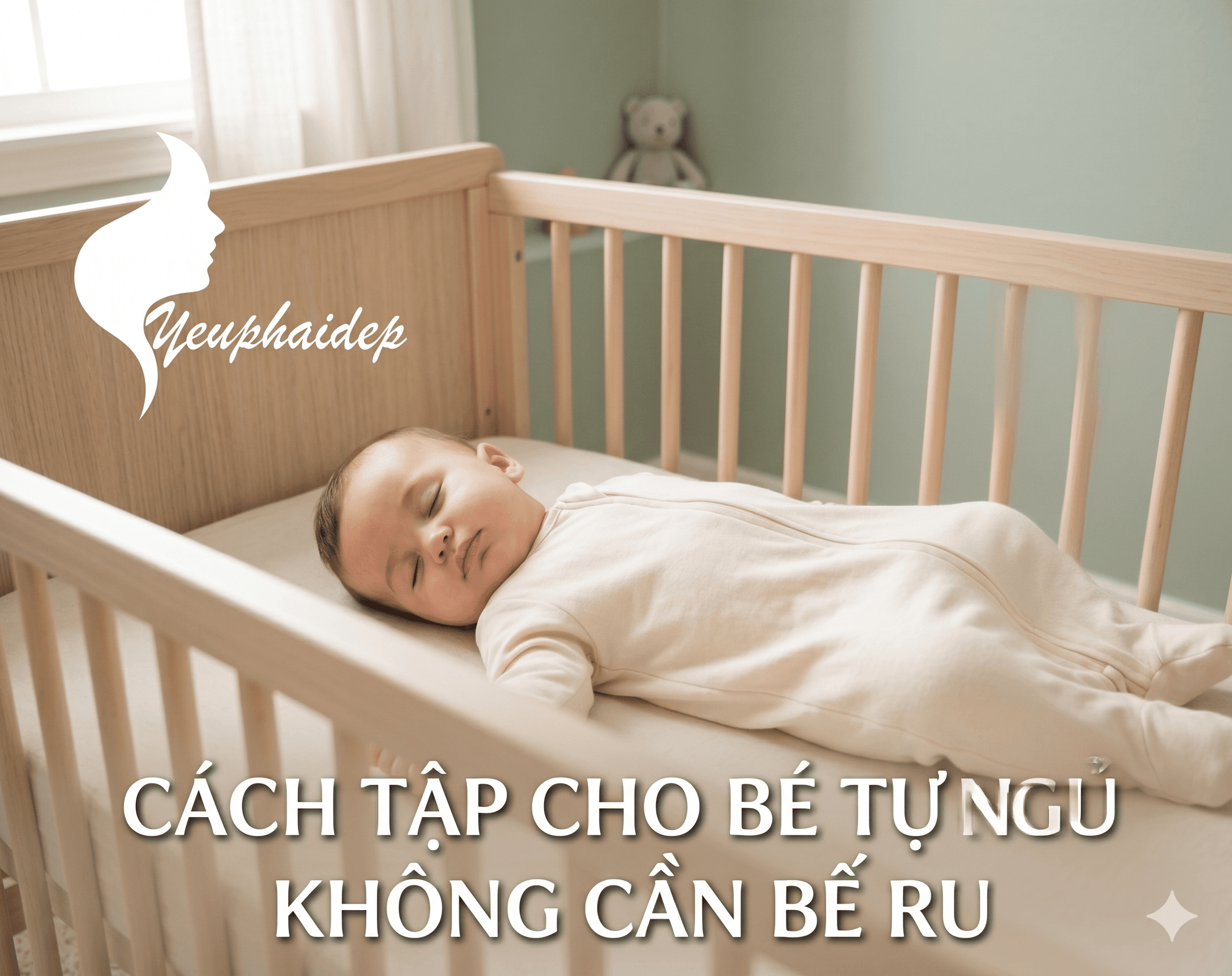 Cách Tập Cho Bé Tự Ngủ Không Cần Bế Ru — Mẹ Nhàn, Bé Ngon Giấc