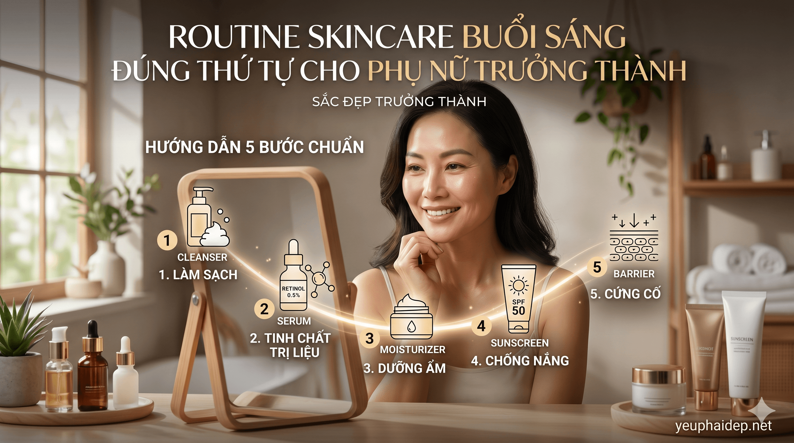 Retinol Dùng Như Thế Nào Cho Đúng Không Bị Bong Da? Hướng Dẫn Từ A-Z