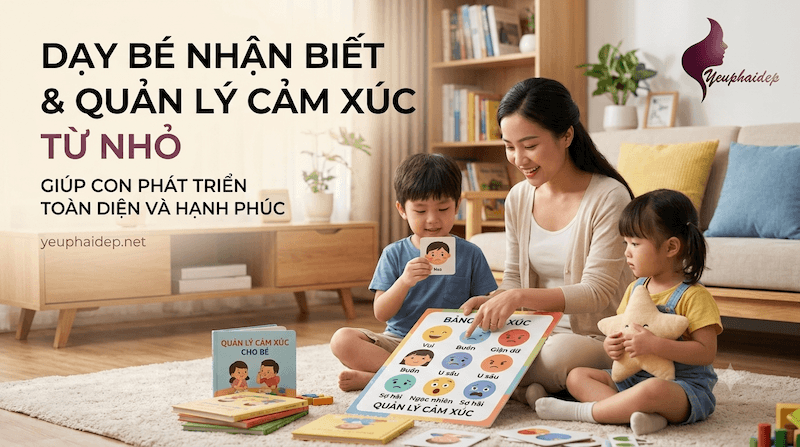 Dạy Bé Nhận Biết Và Quản Lý Cảm Xúc Từ Nhỏ