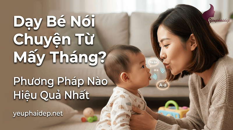 Dạy Bé Nói Chuyện Từ Mấy Tháng? Phương Pháp Nào Hiệu Quả Nhất