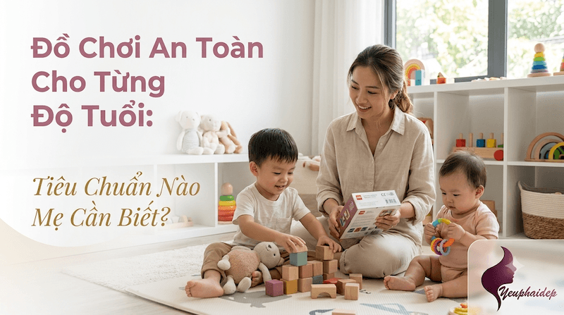 Đồ Chơi An Toàn Cho Từng Độ Tuổi: Tiêu Chuẩn Nào Mẹ Cần Biết?