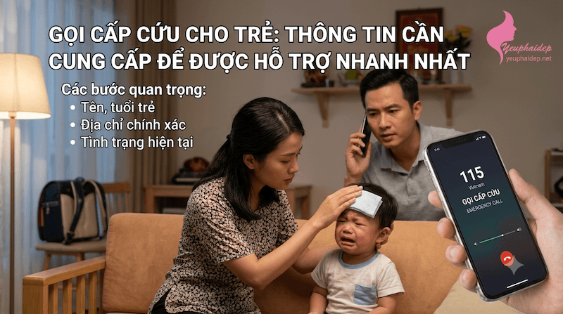 Gọi Cấp Cứu Cho Trẻ: Thông Tin Cần Cung Cấp Để Được Hỗ Trợ Nhanh Nhất