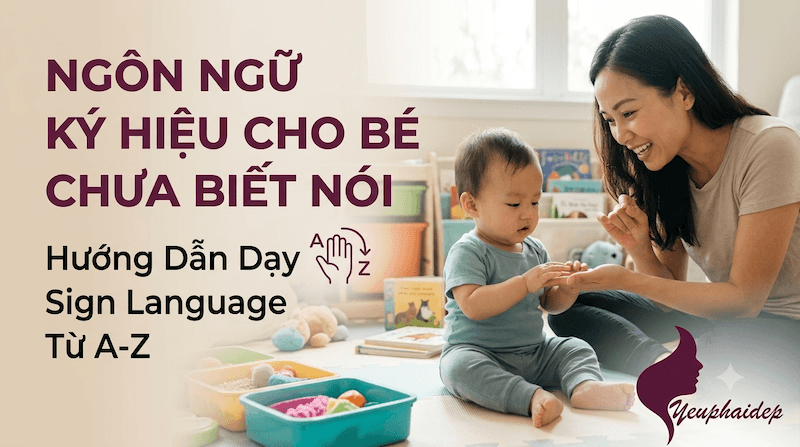 Ngôn Ngữ Ký Hiệu Cho Bé Chưa Biết Nói: Hướng Dẫn Dạy Sign Language Từ A-Z