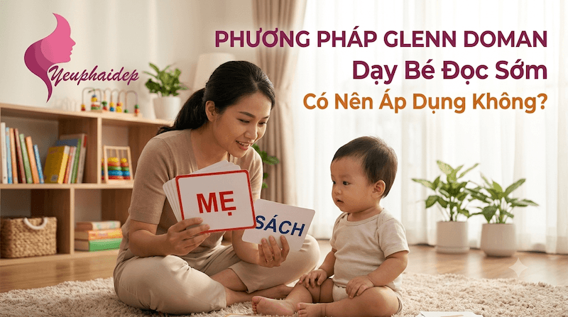 Phương Pháp Glenn Doman Dạy Bé Đọc Sớm: Có Nên Áp Dụng Không?