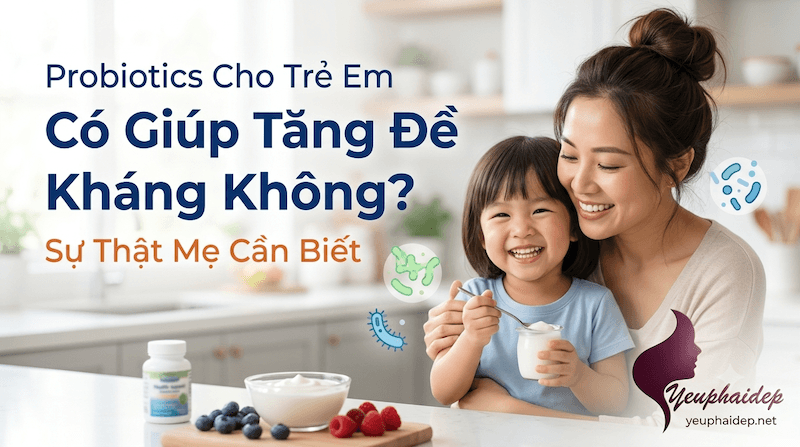 Probiotics Cho Trẻ Em Có Giúp Tăng Đề Kháng Không? Sự Thật Mẹ Cần Biết