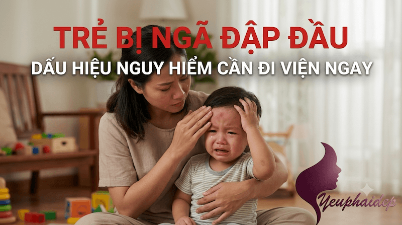 Trẻ Bị Ngã Đập Đầu: Dấu Hiệu Nguy Hiểm Cần Đi Viện Ngay
