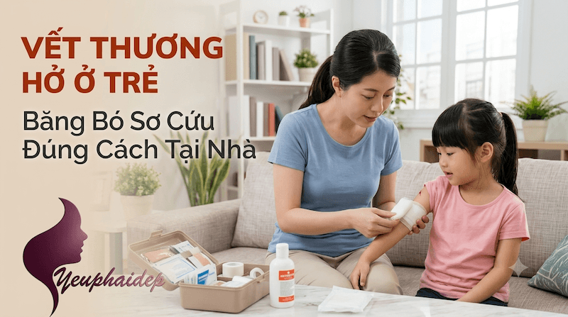 Vết Thương Hở Ở Trẻ: Băng Bó Sơ Cứu Đúng Cách Tại Nhà