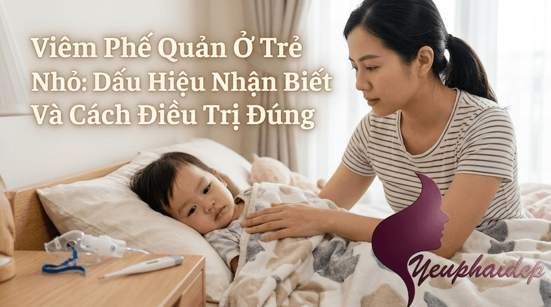 Viêm Phế Quản Ở Trẻ Nhỏ: Dấu Hiệu Nhận Biết Và Cách Điều Trị Đúng