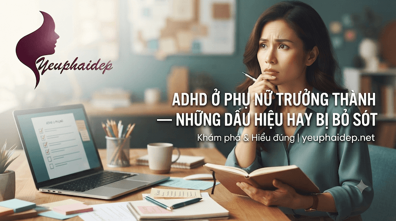 ADHD Ở Phụ Nữ Trưởng Thành — Những Dấu Hiệu Hay Bị Bỏ Sót