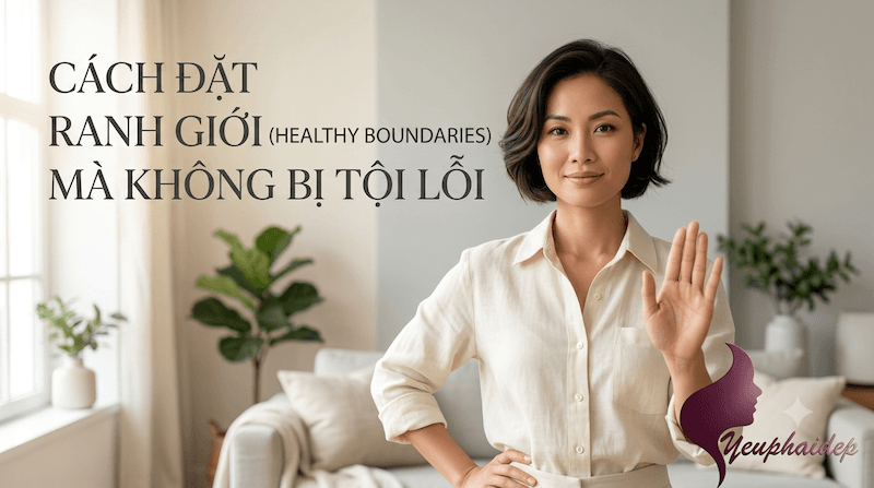 Cách Đặt Ranh Giới (Healthy Boundaries) Mà Không Bị Tội Lỗi