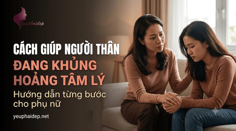 Cách Giúp Người Thân Đang Khủng Hoảng Tâm Lý — Hướng Dẫn Từng Bước Cho Phụ Nữ