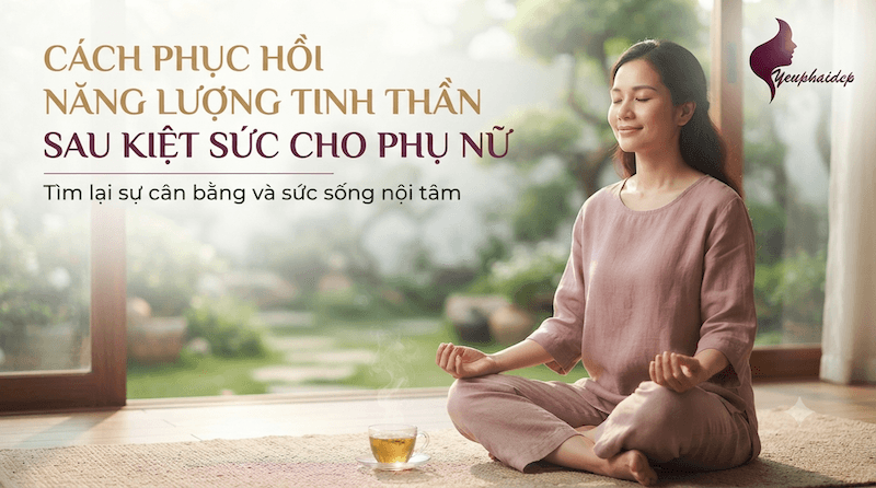 Cách Phục Hồi Năng Lượng Tinh Thần Sau Kiệt Sức Cho Phụ Nữ
