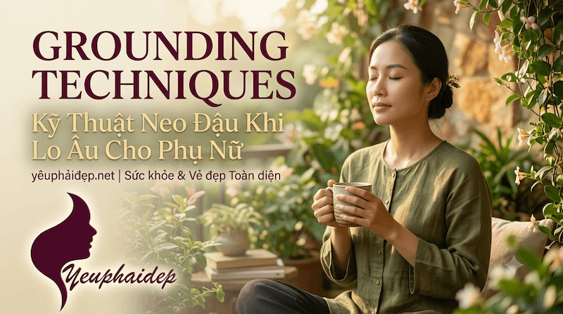 Grounding Techniques — Kỹ Thuật Neo Đậu Khi Lo Âu Cho Phụ Nữ