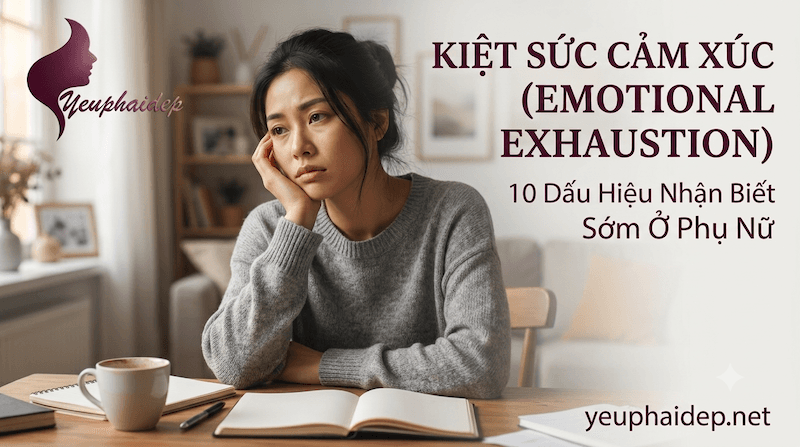Kiệt Sức Cảm Xúc (Emotional Exhaustion): 10 Dấu Hiệu Nhận Biết Sớm Ở Phụ Nữ
