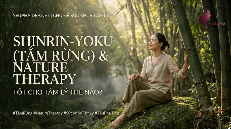 Nature Therapy & Shinrin-Yoku (Tắm Rừng) Tốt Cho Tâm Lý Thế Nào?