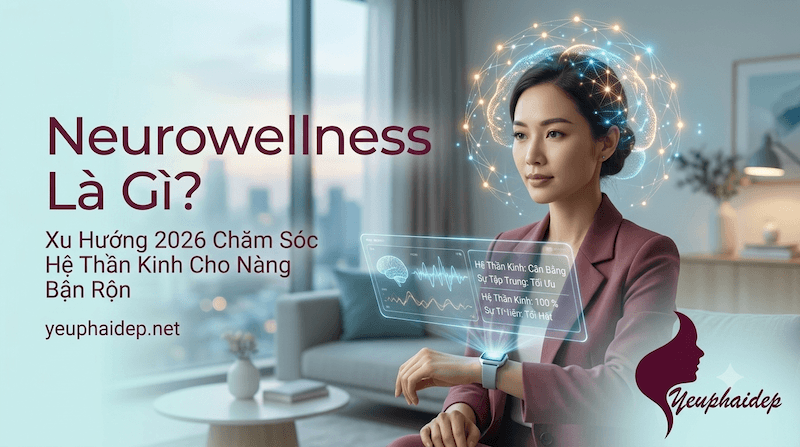 Neurowellness Là Gì? Xu Hướng 2026 Chăm Sóc Hệ Thần Kinh Cho Nàng Bận Rộn
