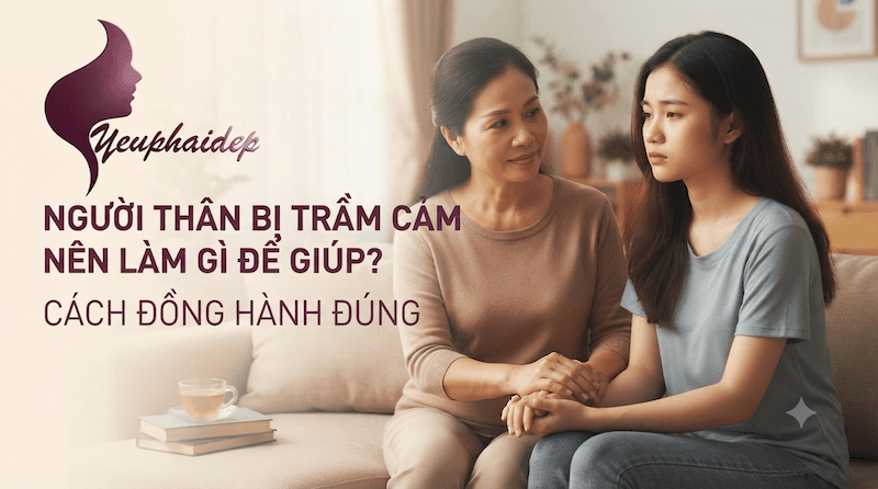 Người Thân Bị Trầm Cảm Nên Làm Gì Để Giúp? Cách Đồng Hành Đúng