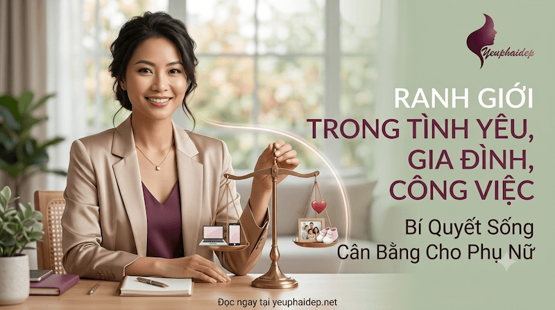 Ranh Giới Trong Tình Yêu, Gia Đình, Công Việc: Bí Quyết Sống Cân Bằng Cho Phụ Nữ