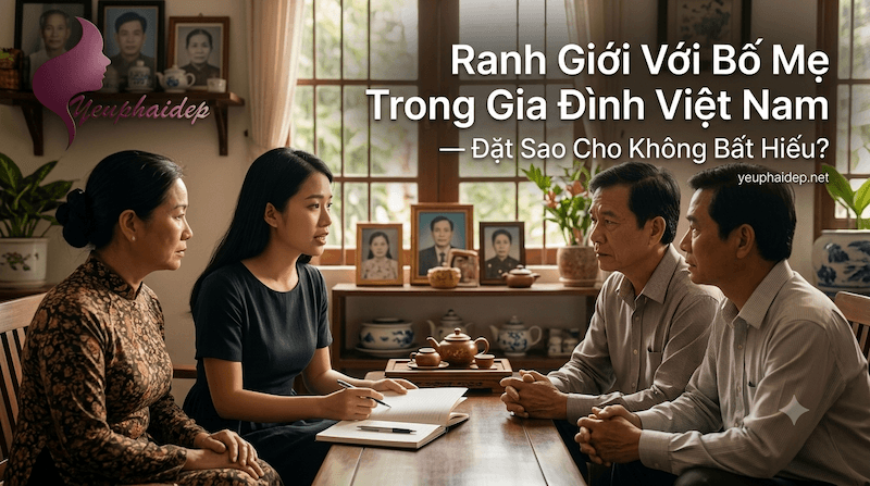 Ranh Giới Với Bố Mẹ Trong Gia Đình Việt Nam — Đặt Sao Cho Không Bất Hiếu?