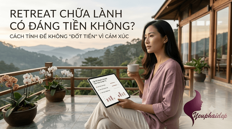 Retreat chữa lành có đáng tiền không? Cách tính để không "đốt tiền" vì cảm xúc