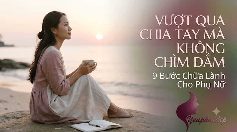 Vượt Qua Chia Tay Mà Không Chìm Đắm: 9 Bước Chữa Lành Cho Phụ Nữ