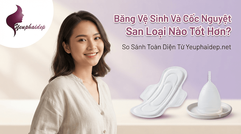 Băng Vệ Sinh Và Cốc Nguyệt San Loại Nào Tốt Hơn?