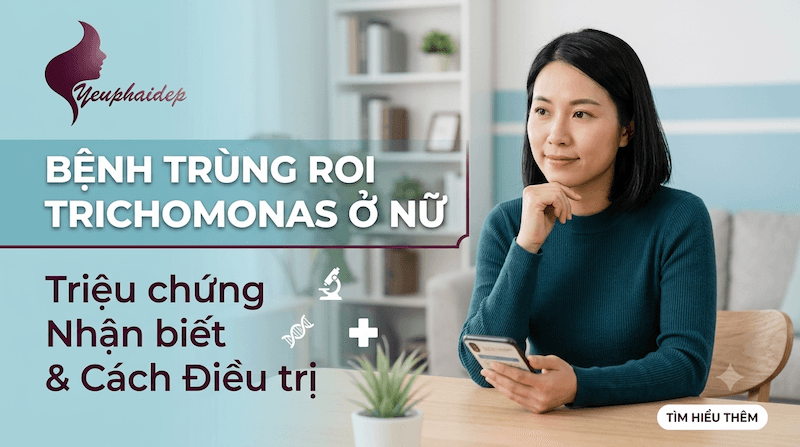 Bệnh Trùng Roi Trichomonas Ở Nữ – Triệu Chứng Nhận Biết Và Cách Điều Trị