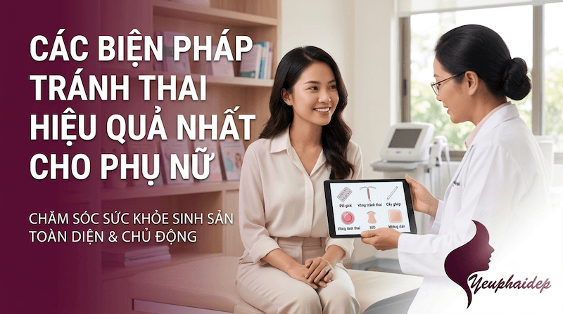 Các Biện Pháp Tránh Thai Hiệu Quả Nhất Cho Phụ Nữ