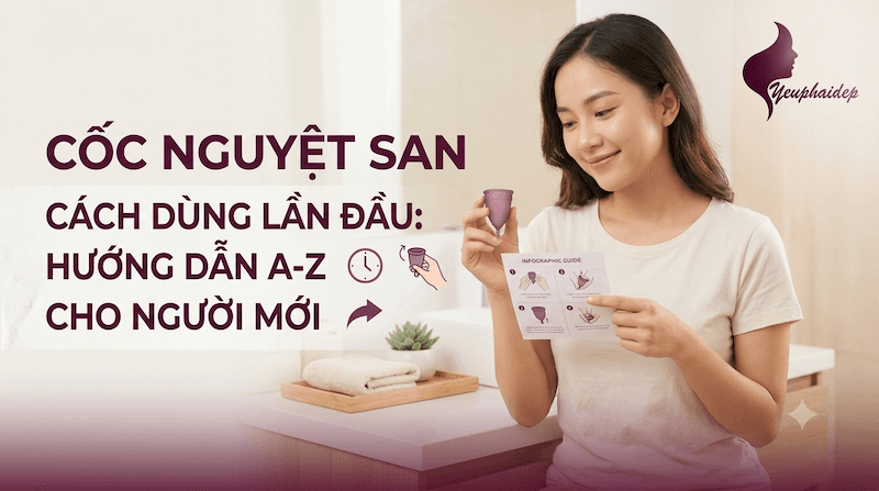 Cốc Nguyệt San Cách Dùng Lần Đầu: Hướng Dẫn A-Z Cho Người Mới