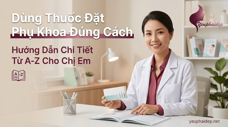 Dùng Thuốc Đặt Phụ Khoa Đúng Cách – Hướng Dẫn Chi Tiết Từ A-Z Cho Chị Em