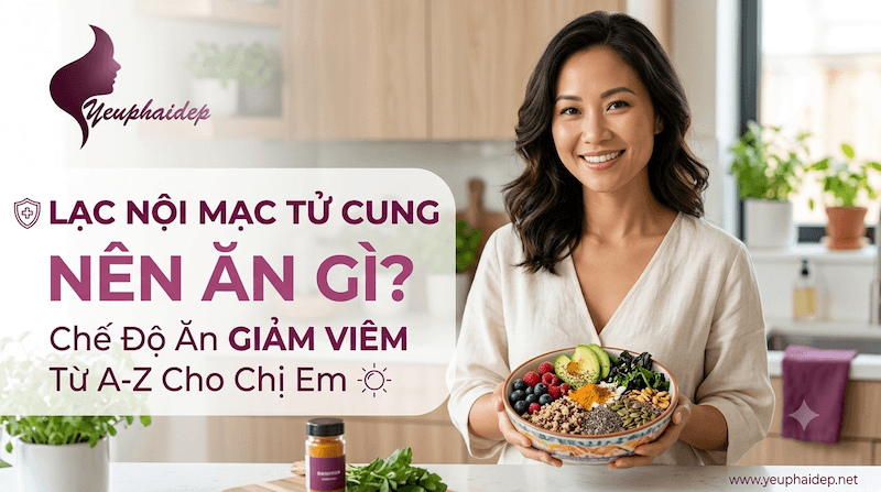 Lạc Nội Mạc Tử Cung Nên Ăn Gì? Chế Độ Ăn Giảm Viêm Từ A-Z Cho Chị Em