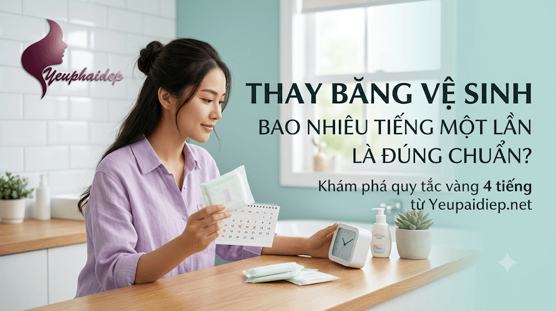 Thay Băng Vệ Sinh Bao Nhiêu Tiếng Một Lần Là Đúng Chuẩn?
