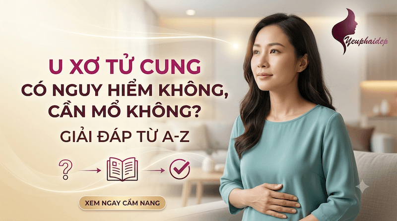 U xơ tử cung có nguy hiểm không, cần mổ không? Giải đáp từ A-Z