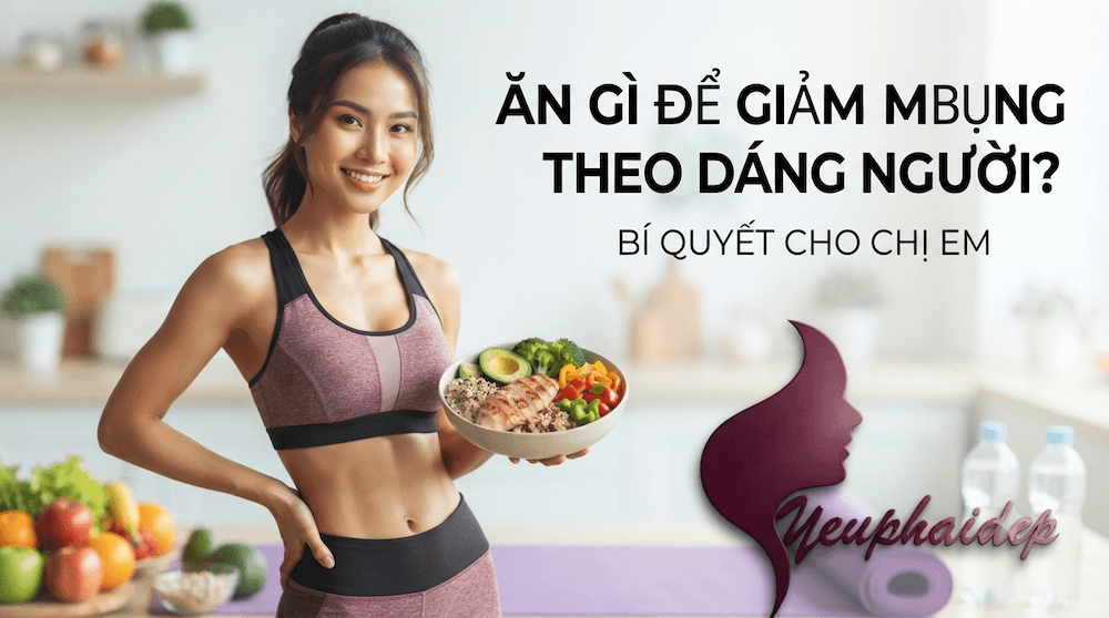 Ăn Gì Để Giảm Mỡ Bụng Theo Dáng Người? Bí Quyết Cho Chị Em