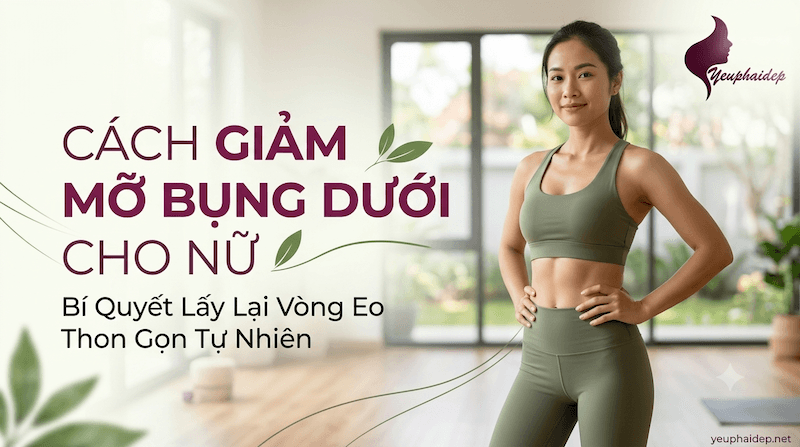 Cách Giảm Mỡ Bụng Dưới Cho Nữ: Bí Quyết Lấy Lại Vòng Eo Thon Gọn Tự Nhiên