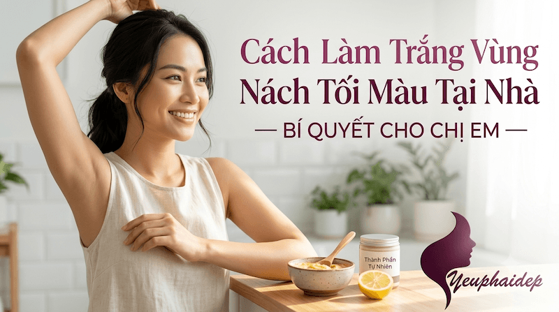 Cách Làm Trắng Vùng Nách Tối Màu Tại Nhà — Bí Quyết Cho Chị Em