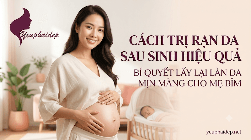 Cách Trị Rạn Da Sau Sinh Hiệu Quả – Bí Quyết Lấy Lại Làn Da Mịn Màng Cho Mẹ Bỉm