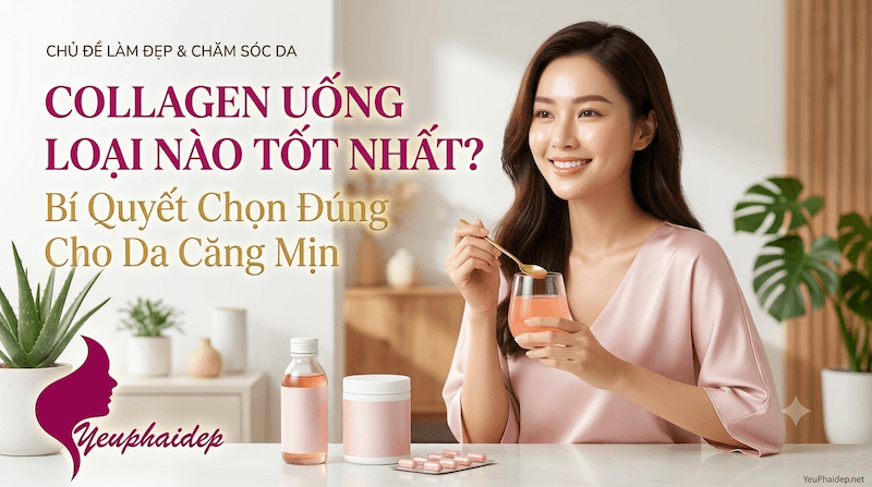 Collagen Uống Loại Nào Tốt Nhất? Bí Quyết Chọn Đúng Cho Da Căng Mịn