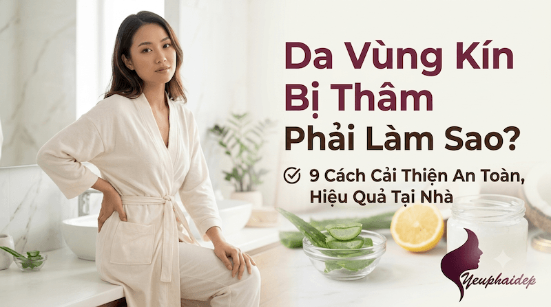 Da Vùng Kín Bị Thâm Phải Làm Sao? 9 Cách Cải Thiện An Toàn, Hiệu Quả Tại Nhà