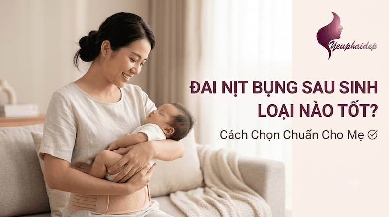 Đai Nịt Bụng Sau Sinh Loại Nào Tốt? Cách Chọn Chuẩn Cho Mẹ
