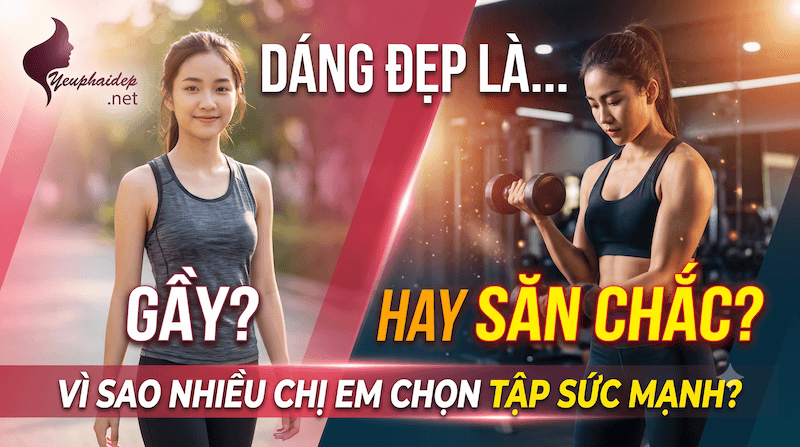 Dáng Đẹp Là Gầy Hay Săn Chắc? Vì Sao Nhiều Chị Em Chọn Tập Sức Mạnh