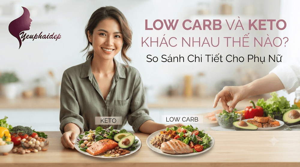 Low Carb Và Keto Khác Nhau Thế Nào? So Sánh Chi Tiết Cho Phụ Nữ