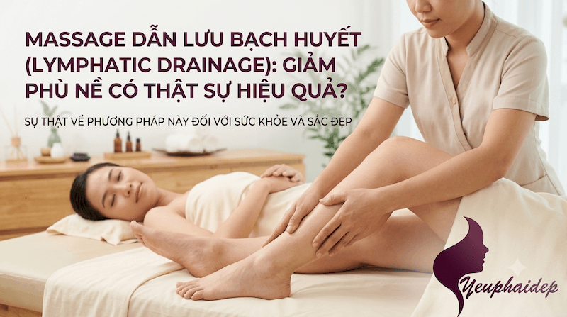 Massage Dẫn Lưu Bạch Huyết (Lymphatic Drainage) Giảm Phù Nề Có Thật Sự Hiệu Quả?