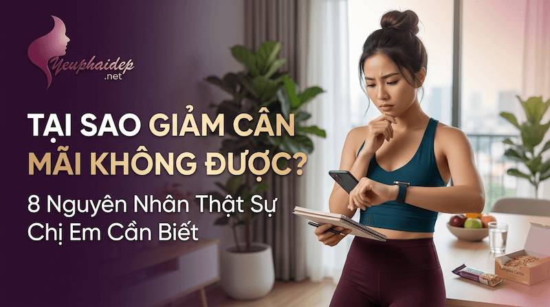 Tại Sao Giảm Cân Mãi Không Được? 8 Nguyên Nhân Thật Sự Chị Em Cần Biết