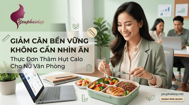 Thực Đơn Thâm Hụt Calo Cho Nữ Văn Phòng: Giảm Cân Bền Vững Không Cần Nhịn Ăn