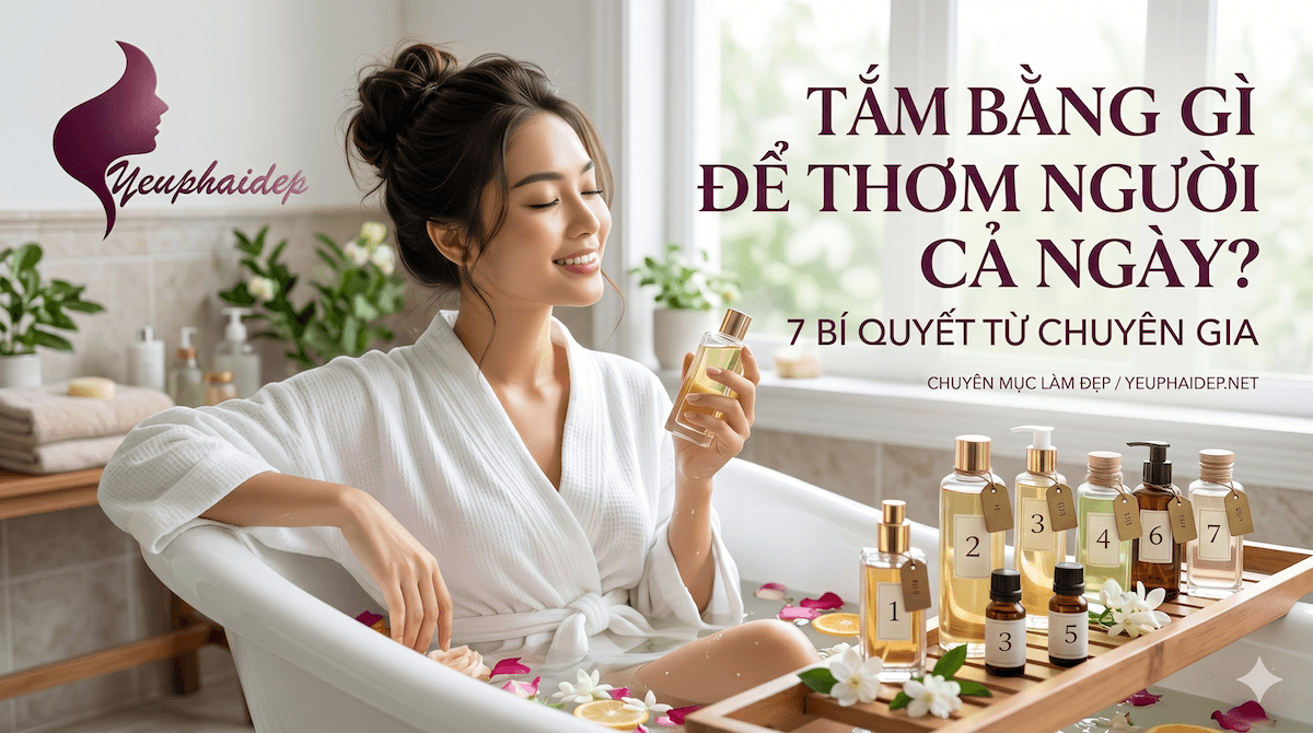 Tắm Bằng Gì Để Thơm Người Cả Ngày? 7 Bí Quyết Từ Chuyên Gia