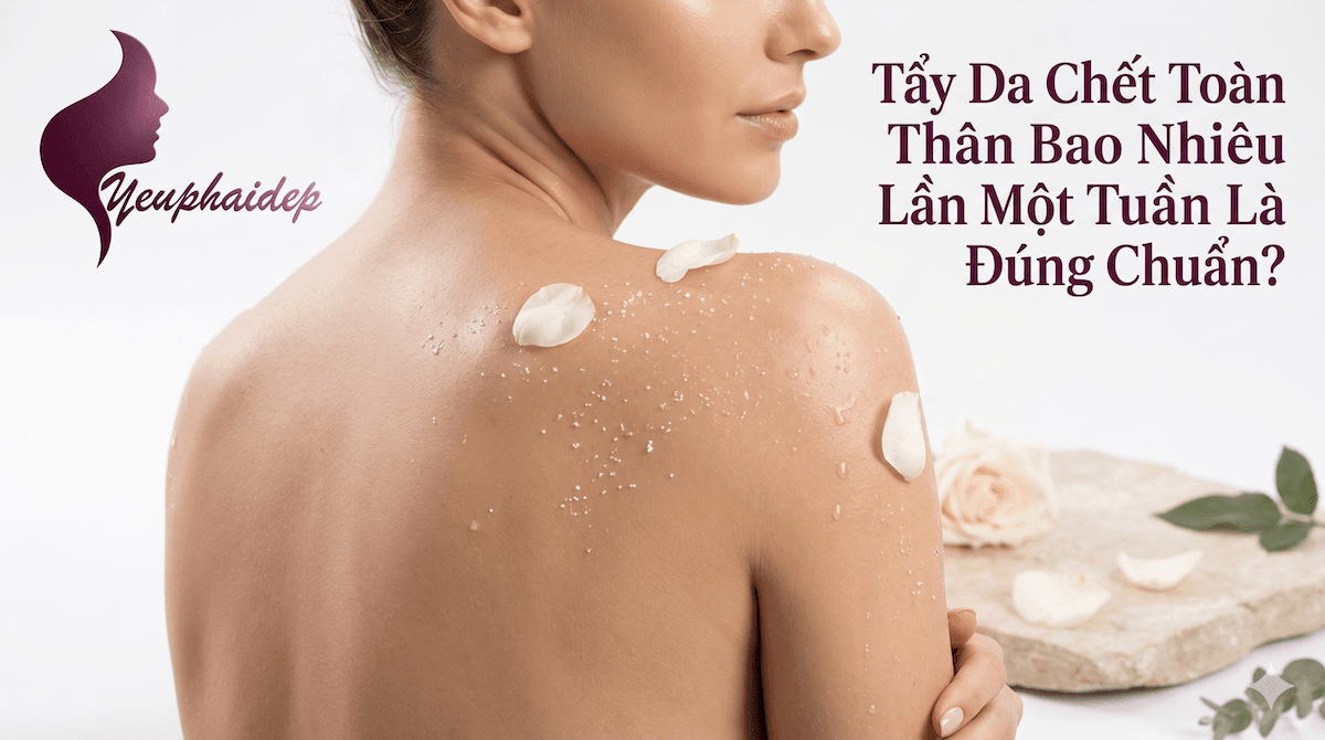 Tẩy Da Chết Toàn Thân Bao Nhiêu Lần Một Tuần Là Đúng Chuẩn?