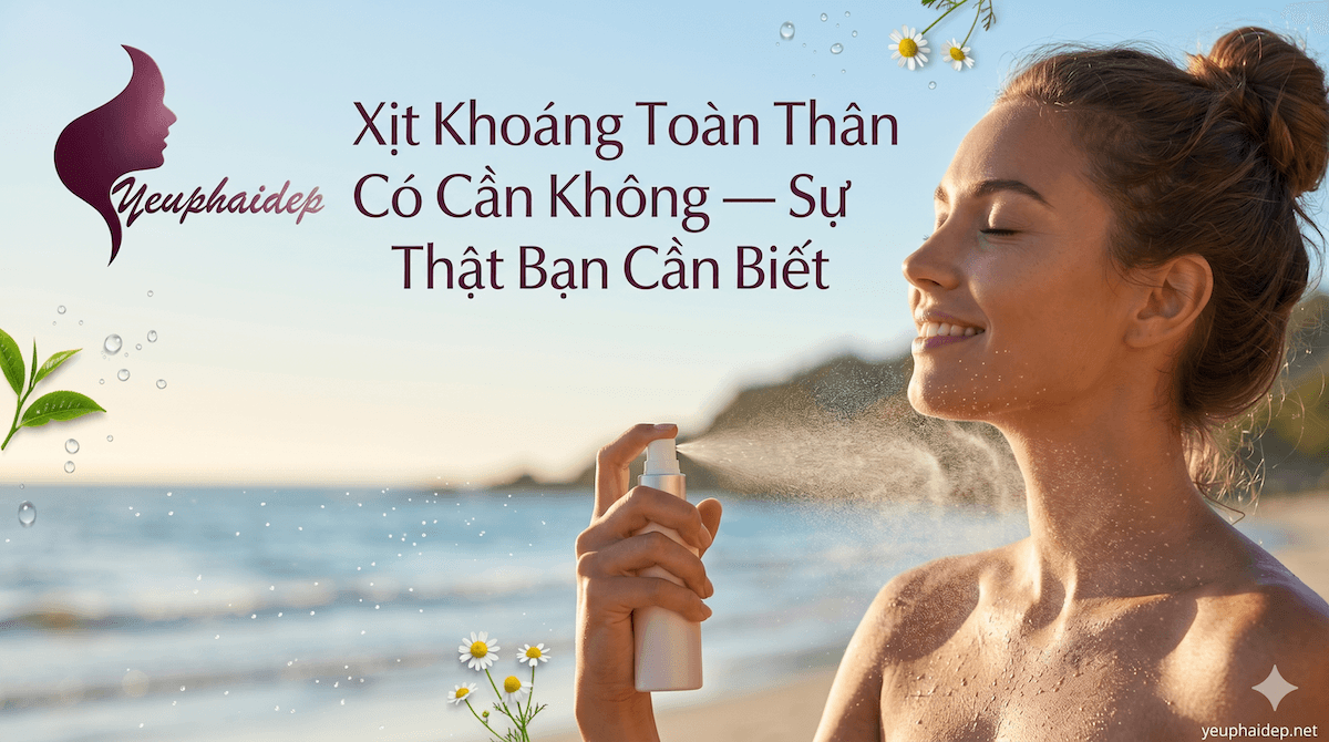 Xịt Khoáng Toàn Thân Có Cần Không — Sự Thật Bạn Cần Biết
