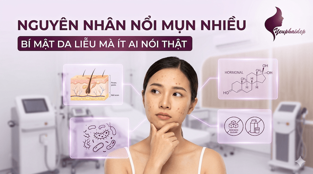 Nguyên Nhân Nổi Mụn Nhiều — Bí Mật Da Liễu Mà Ít Ai Nói Thật