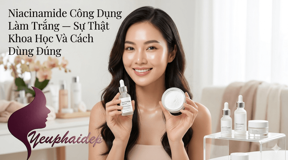 Niacinamide Công Dụng Làm Trắng — Sự Thật Khoa Học Và Cách Dùng Đúng